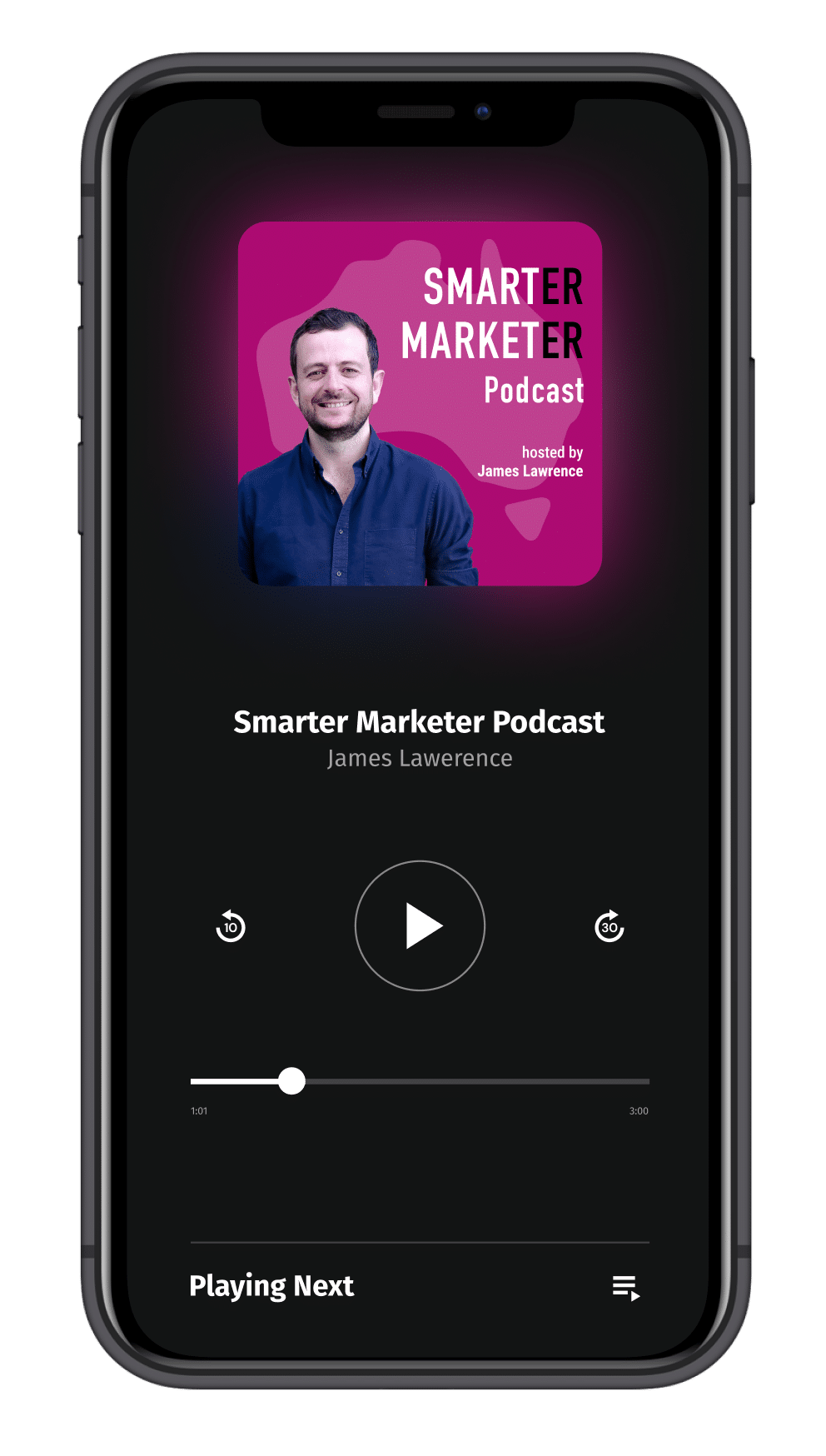 Smarter Marketer pink phone