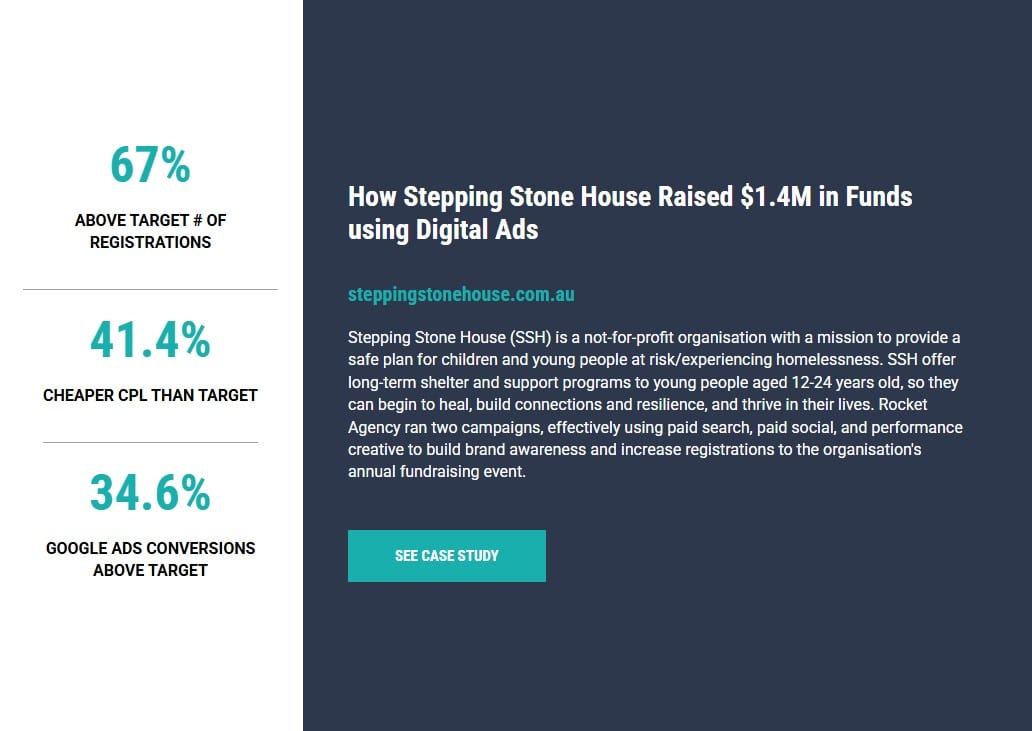 stepping stone case study